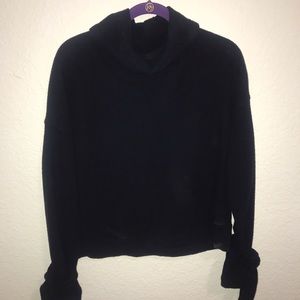 Madewell Navy tie sleeves